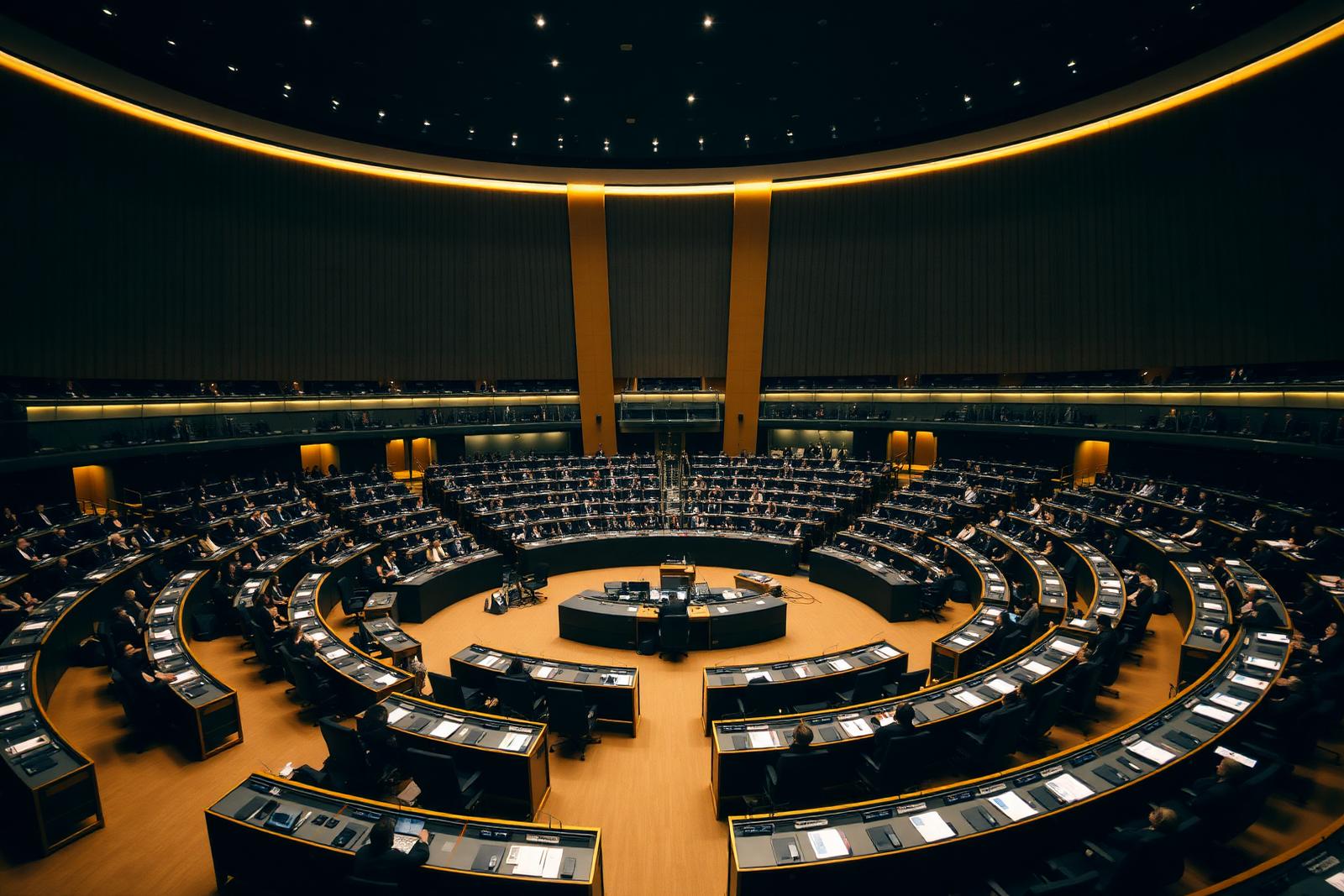 Sessão plenária no Parlamento Europeu, Bruxelas