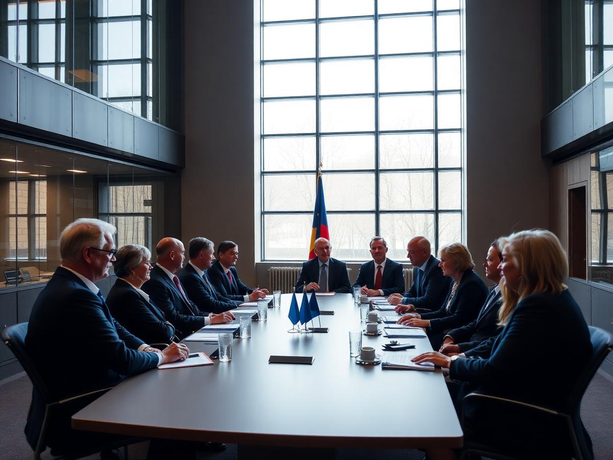 Reunião técnica na Comissão Europeia, Bruxelas